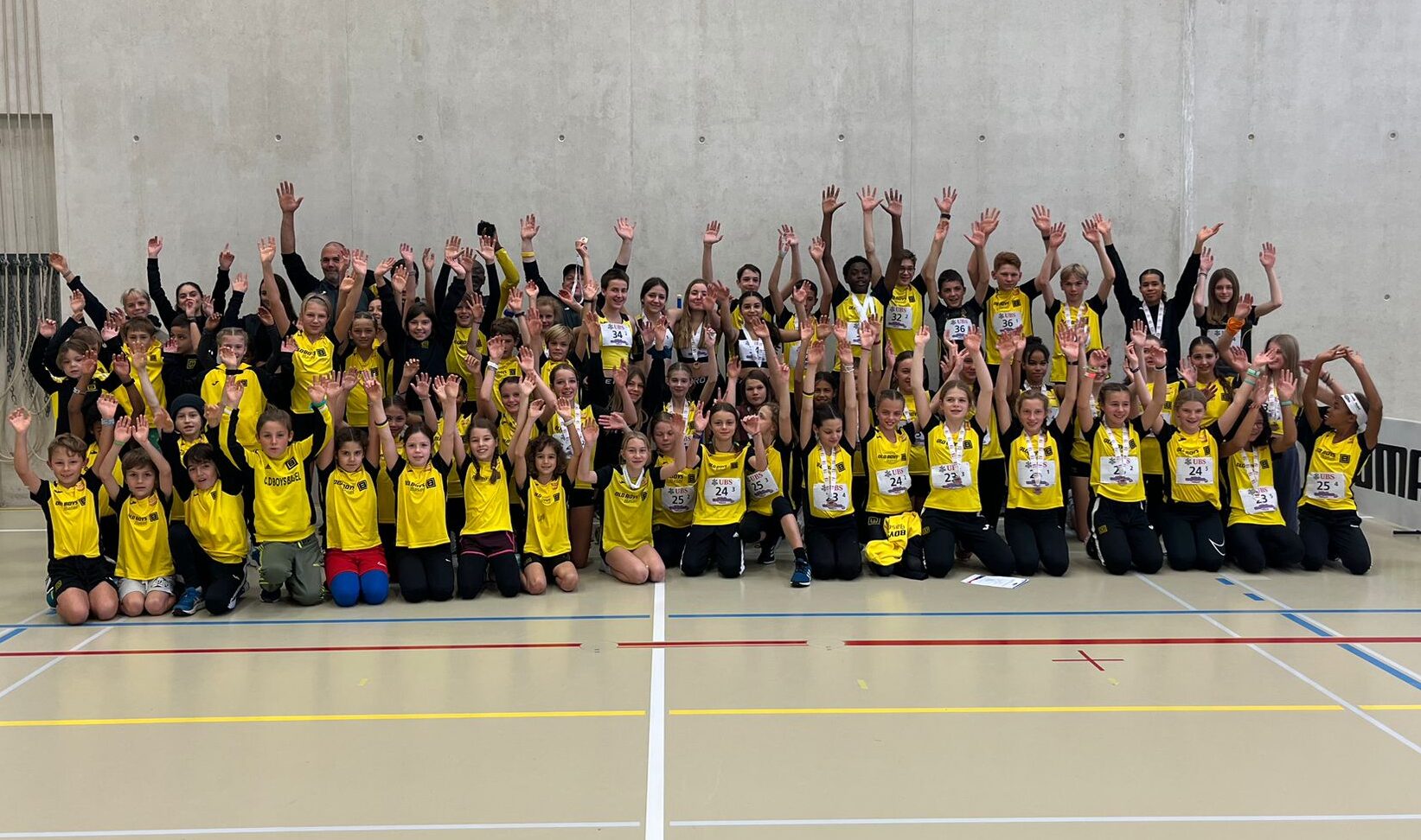 Acht Regionalfinal Qualifikationen an der «UBS Kids Cup Team»-Ausscheidung in Oberdorf