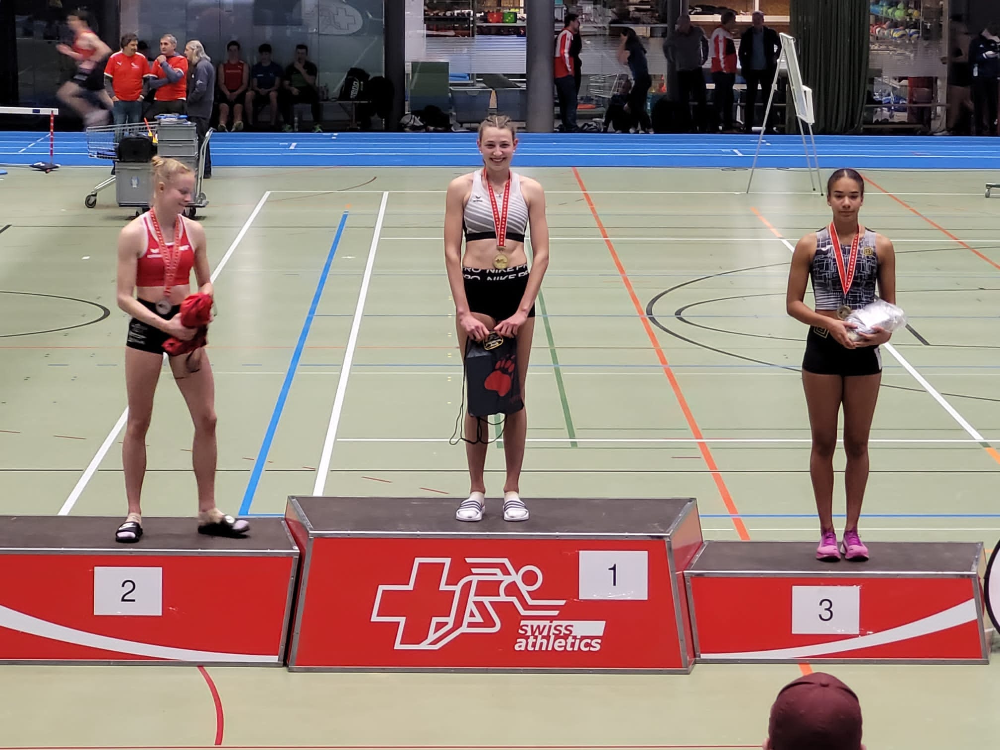 Bronze für Melissa Wullschleger an der SM Halle im Mehrkampf