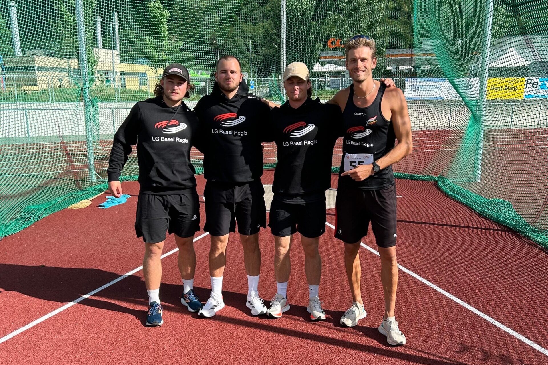 Bronze-Medaille für die Diskuswerfer an der Team SM in Martigny