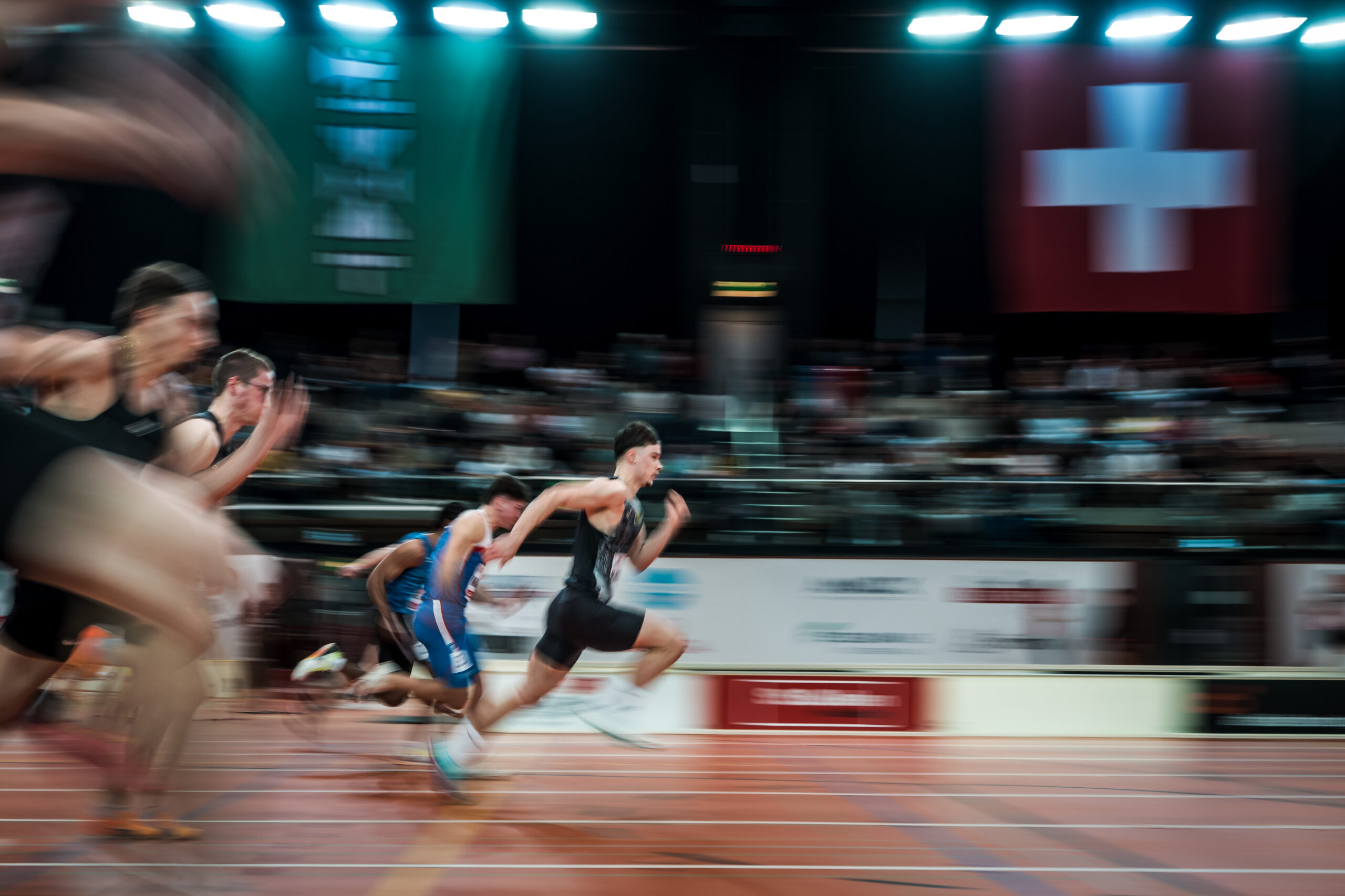 Egalisierung des 60-m Vereinsrekord durch Ramón Roppel an den Schweizer Meisterschaften in der Halle