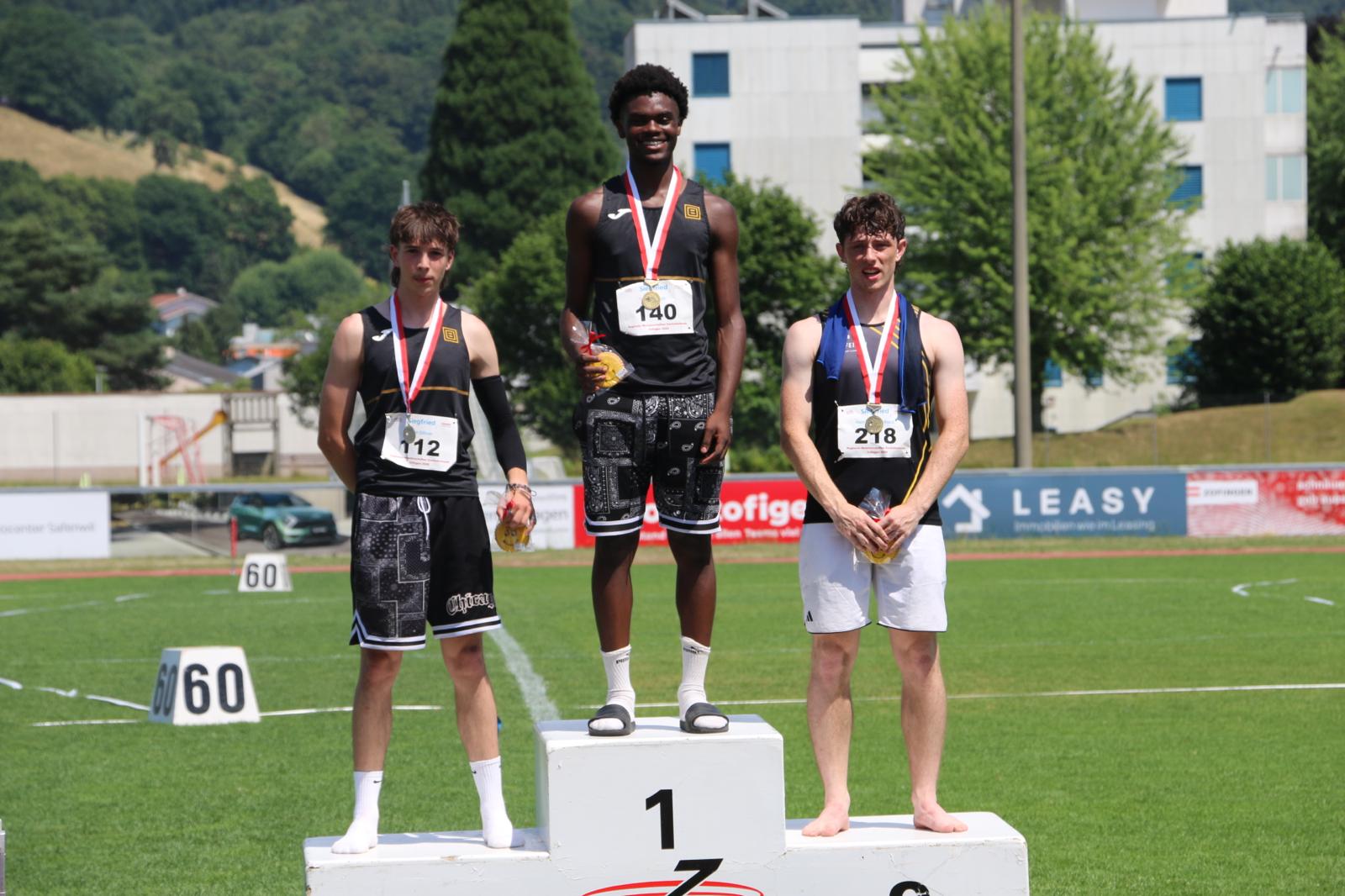 15 Medaillen für die OB Athletinnen und Athleten an den Regionen Meisterschaften in Zofingen