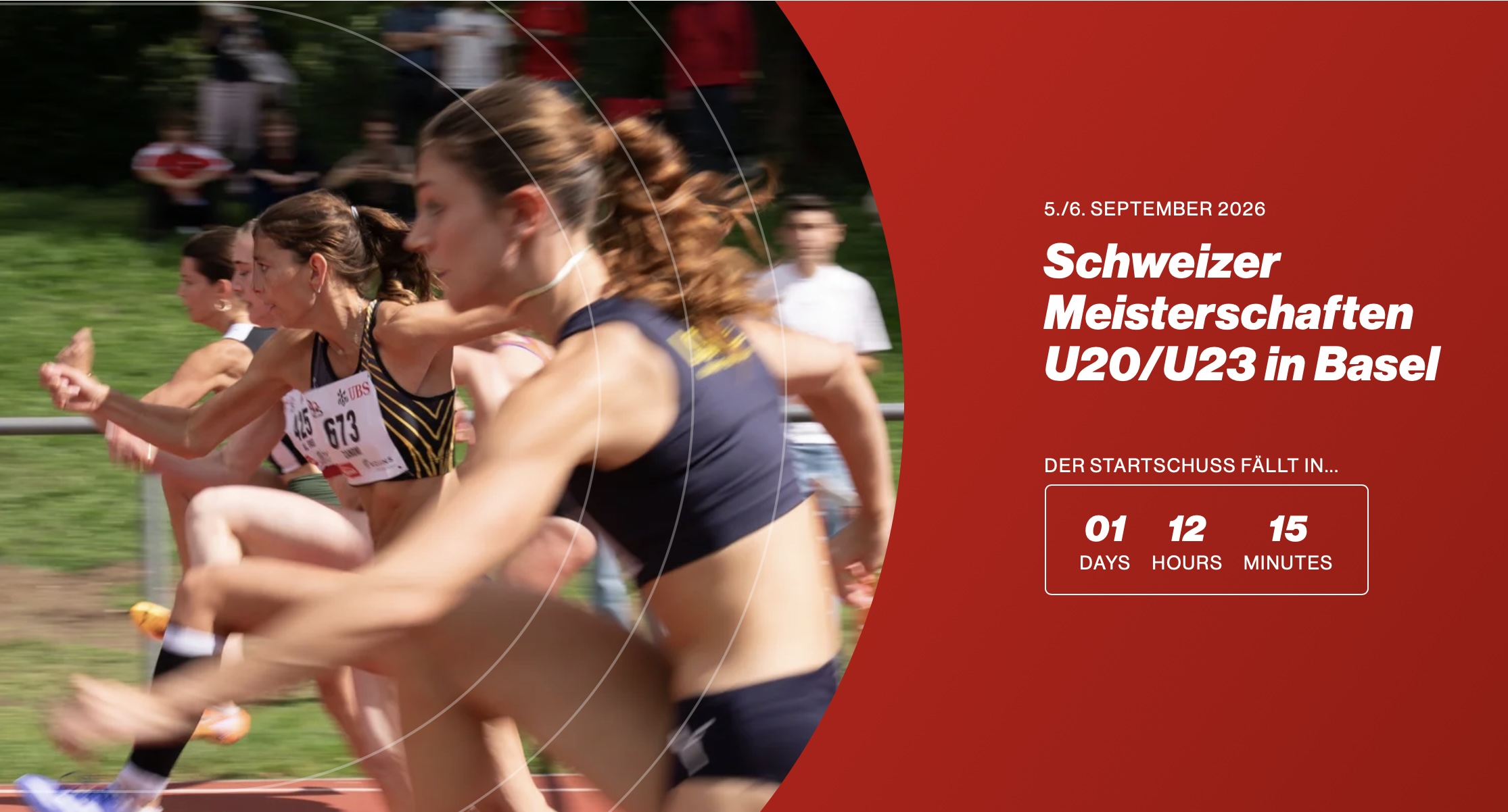 Die U20/U23 Schweizer Meisterschaften in Basel stehen vor der Türe